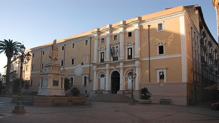 Il municipio di Oristano