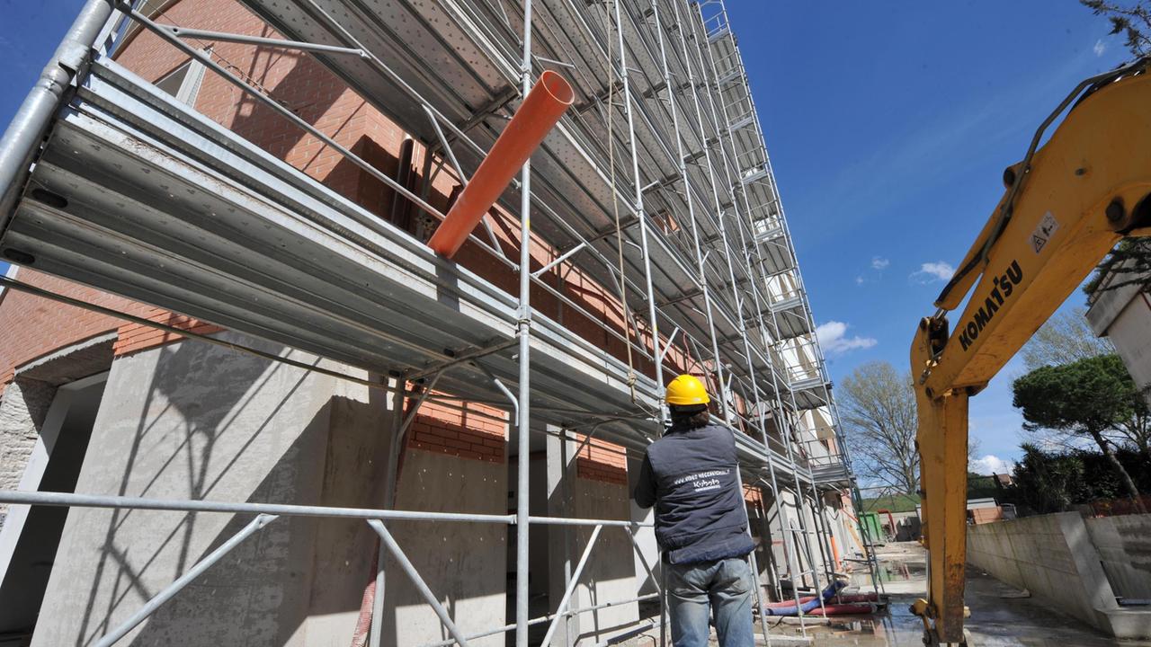 Un cantiere edile