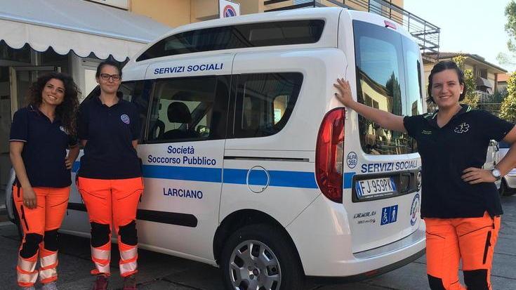 Nuovo mezzo per il trasporto delle persone con disabilità
