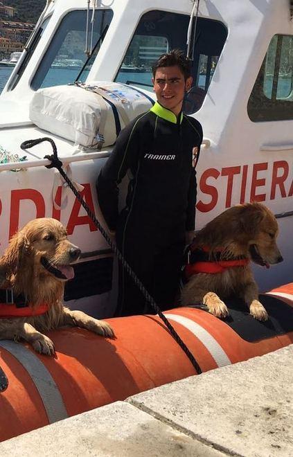 Nove cani addestrati per la guardia costiera 