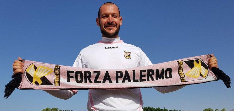 Il 36enne Pomini è sbarcato a Palermo: per l’ex neroverde contratto biennale