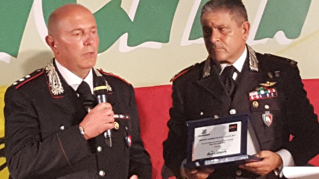 Il capitano Angelo Rubechini alla premiazione di Legambiente (foto Mario Rosas)