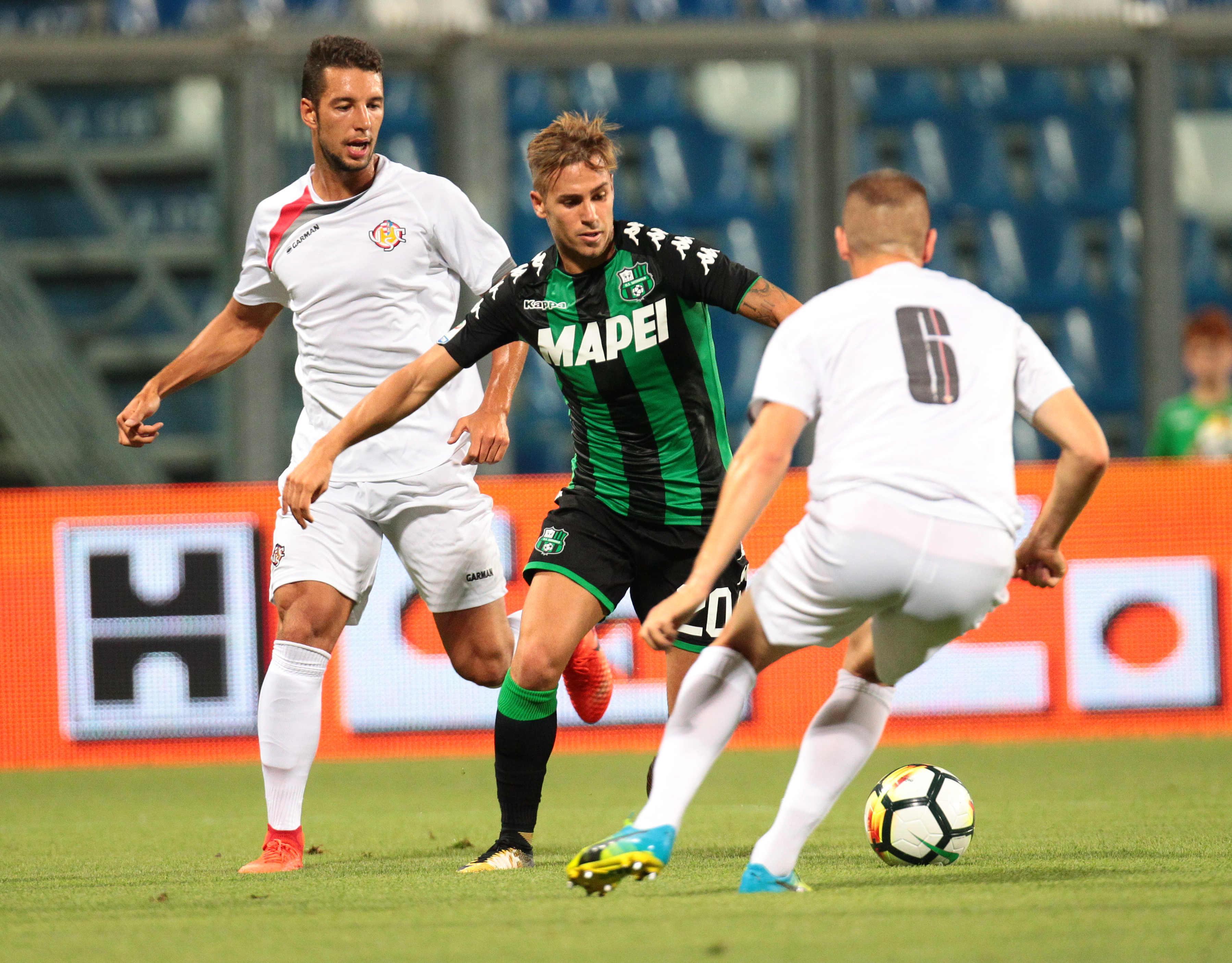 Il Sassuolo ne fa tre alla Cremonese