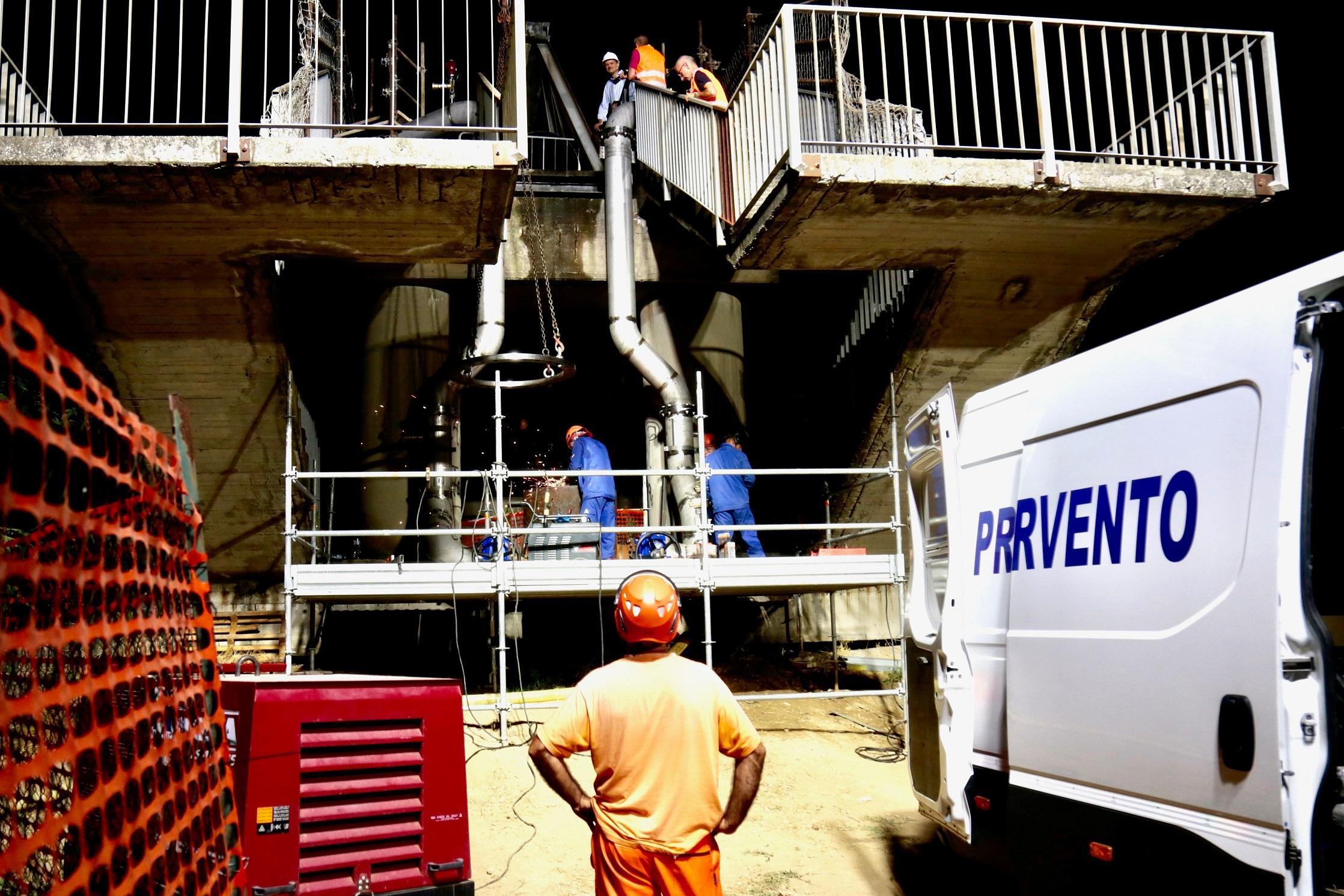 I lavori in corso 