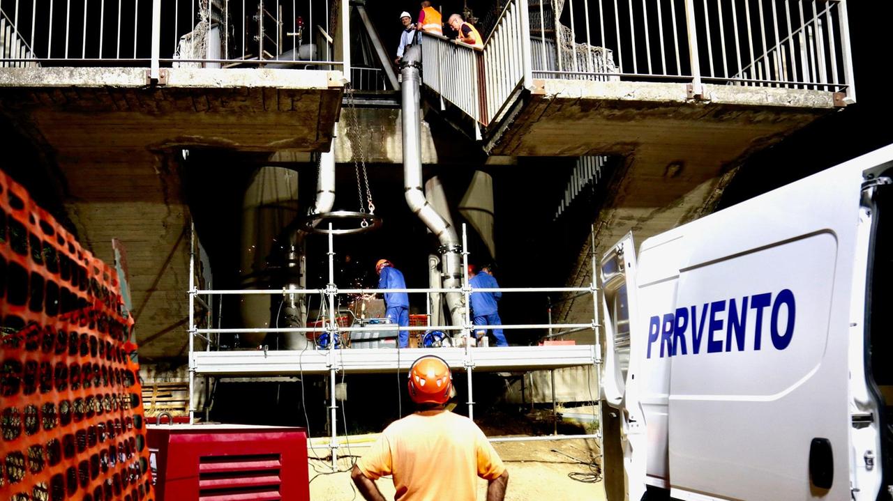 I lavori in corso