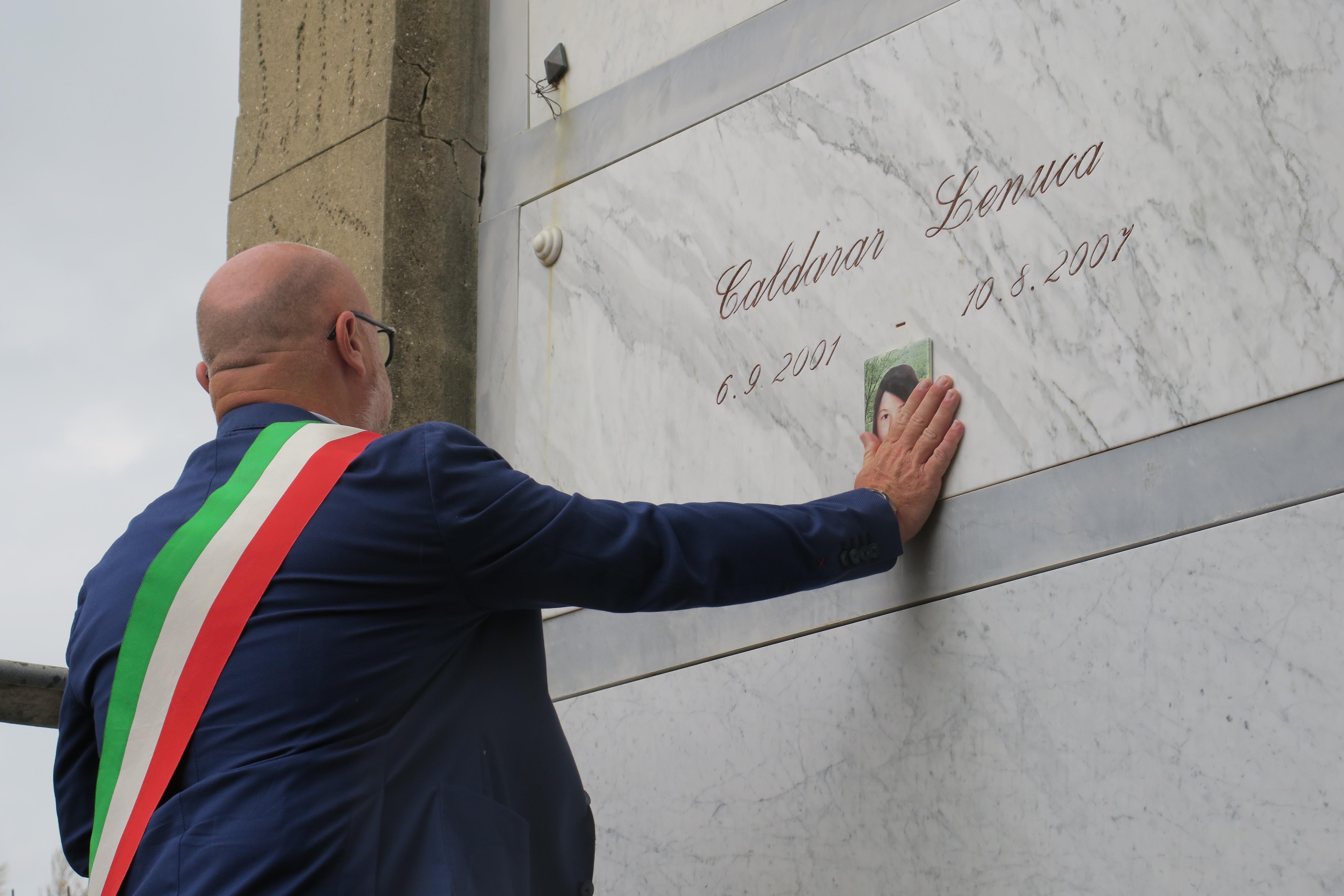 Nogarin alla cerimonia ai Lupi