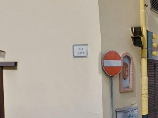 Via Cava a Prato (foto d'archivio)