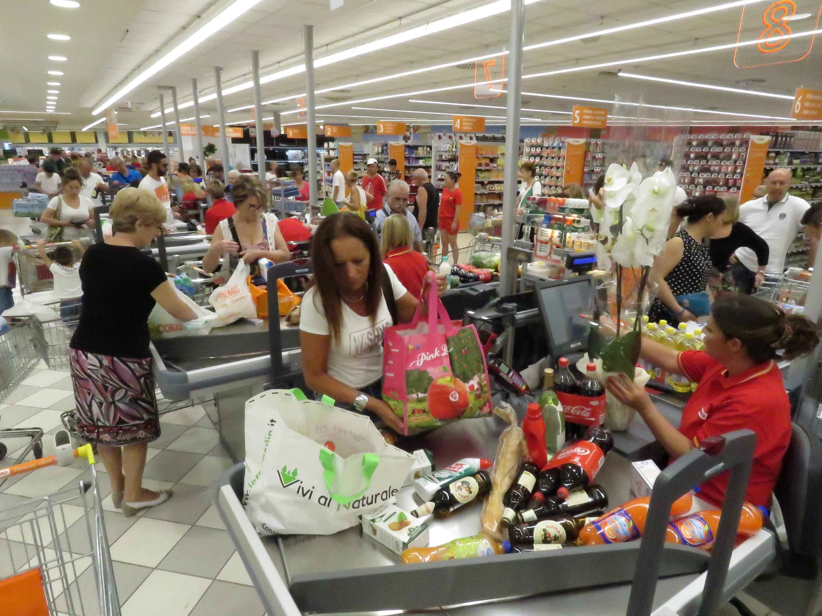 Un supermercato Conad