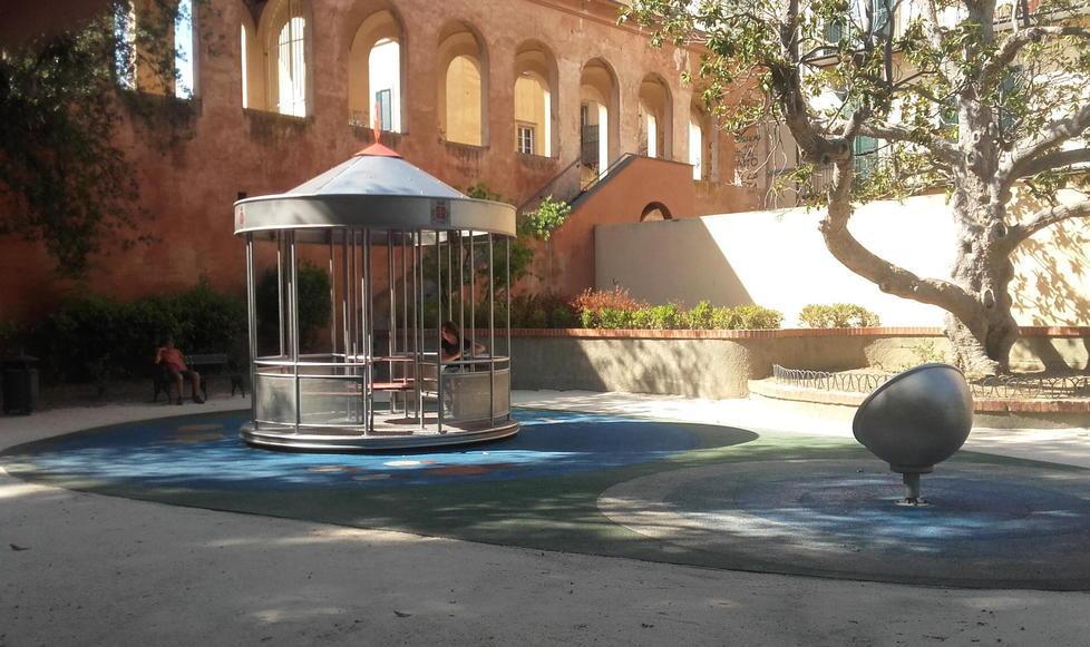 Giardino Scotto, finiti i lavori all’area giochi