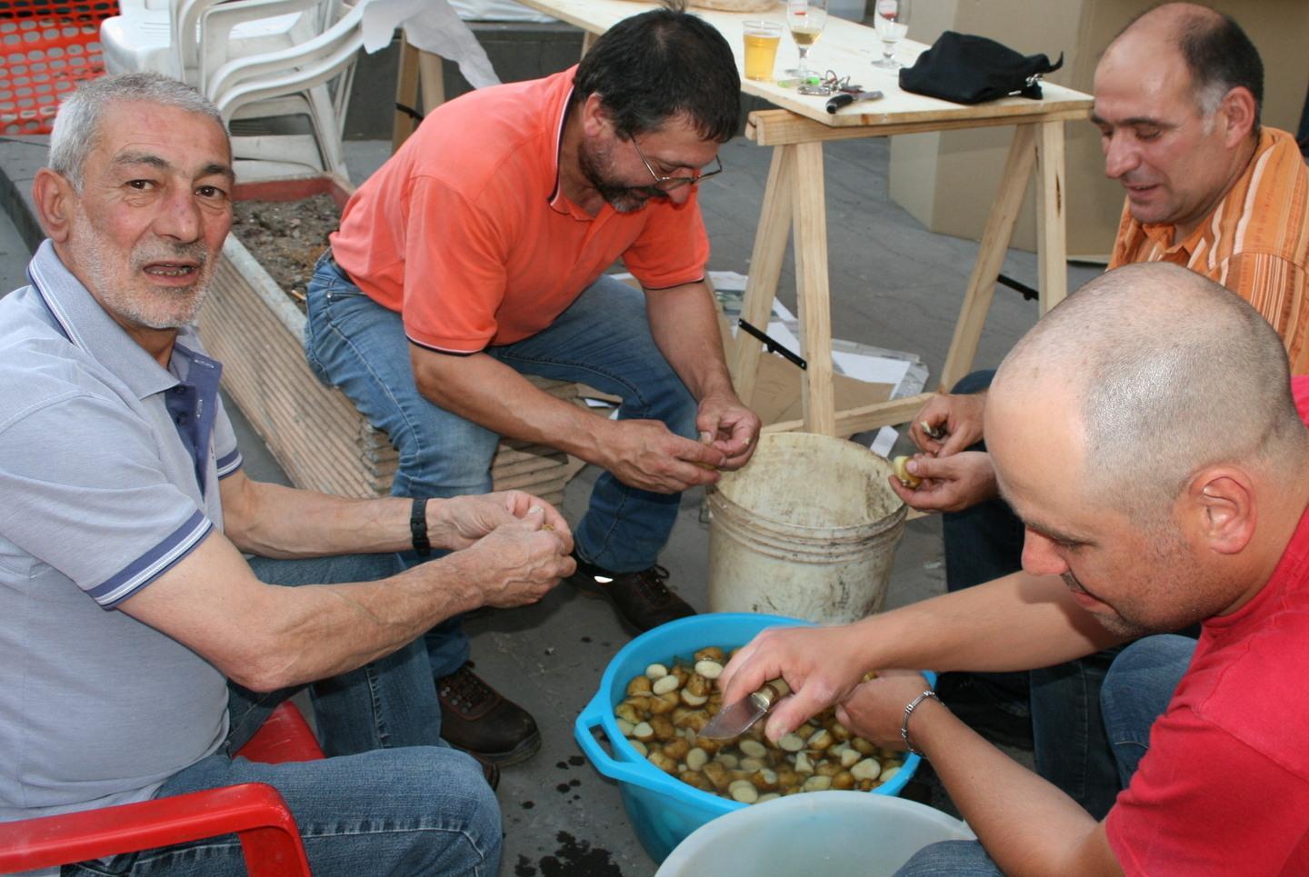 Sagra della patata lungo il corso Vittorio