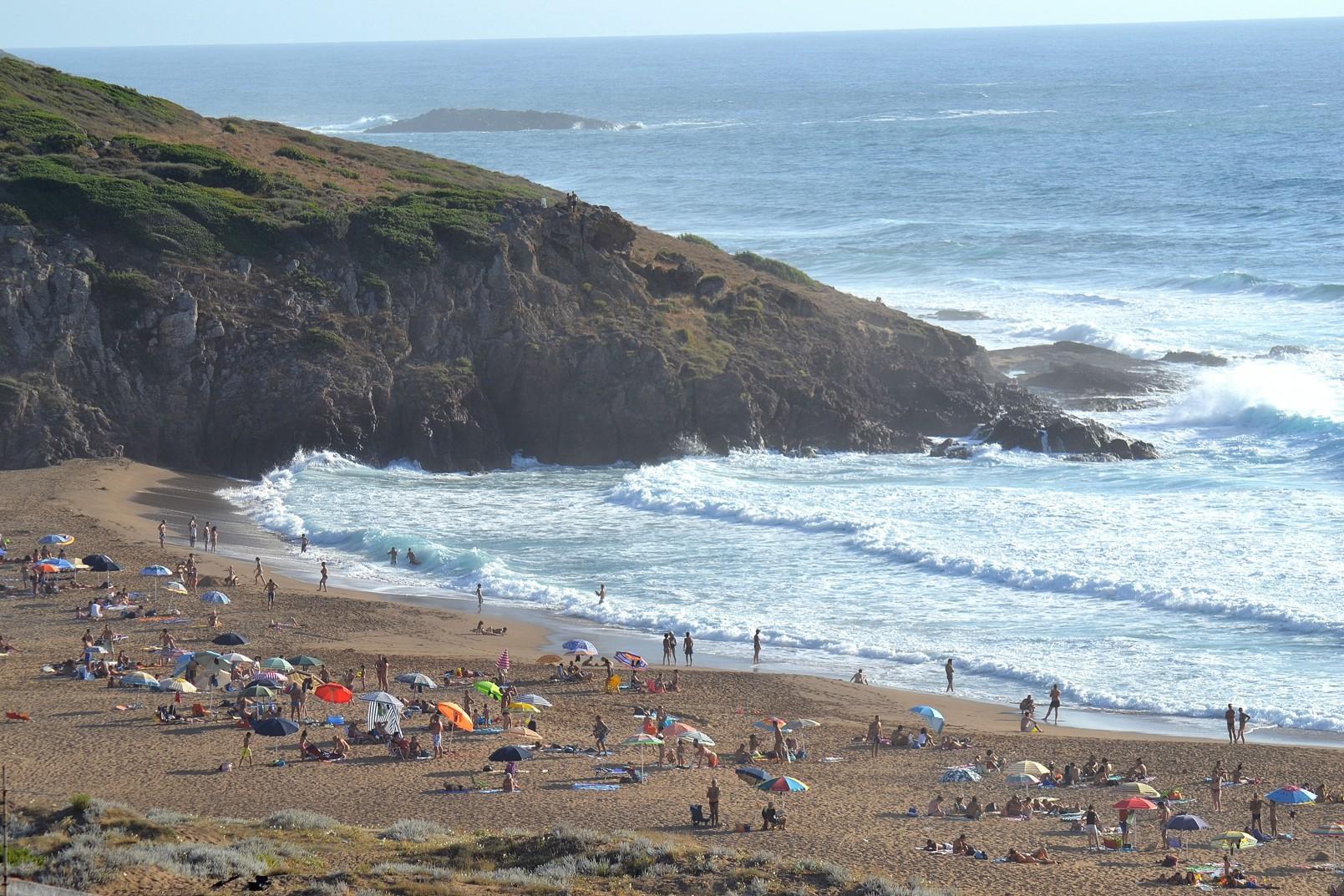 La spiaggia di Porto Alabe