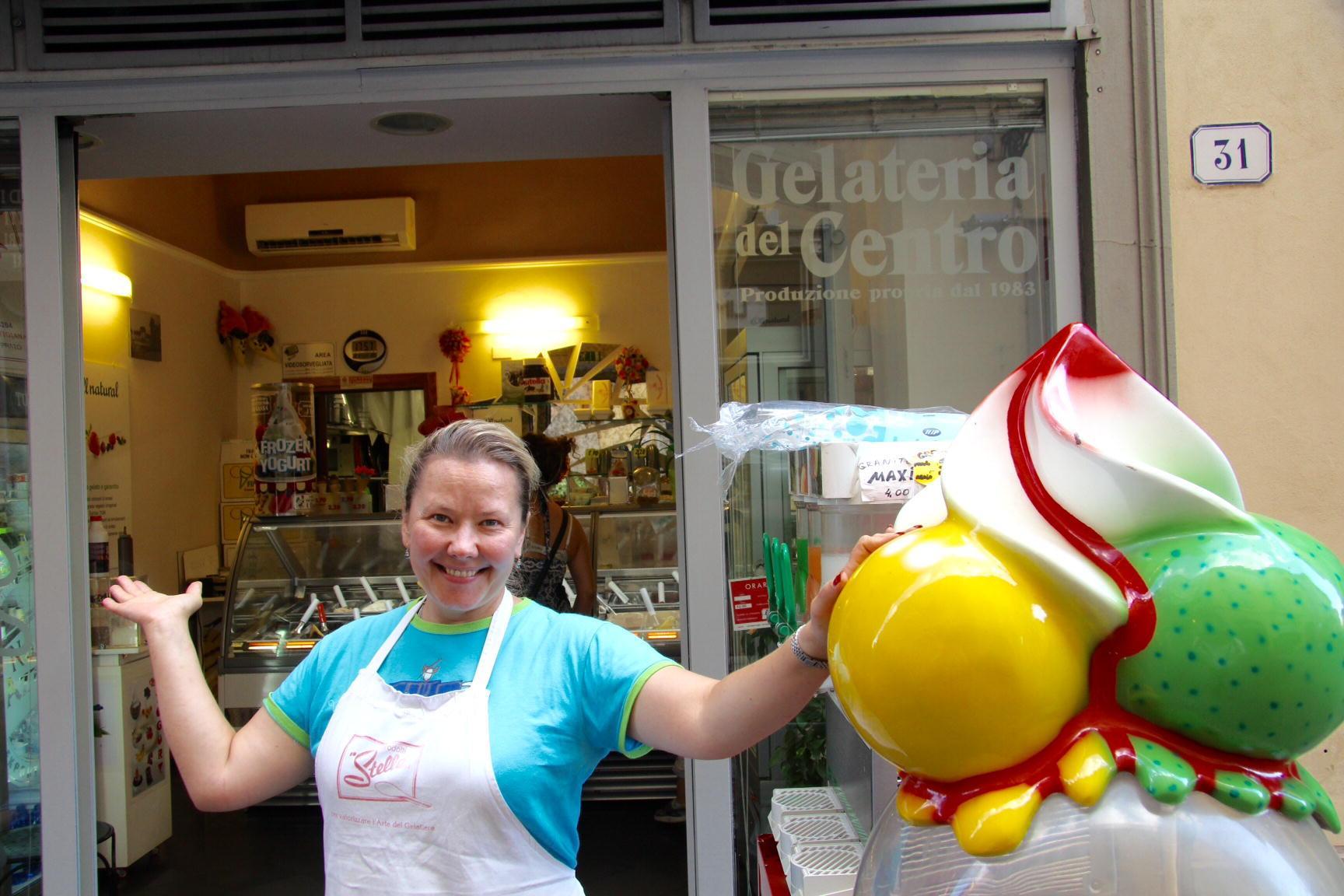 La gelateria del Centro resterà aperta per Ferragosto