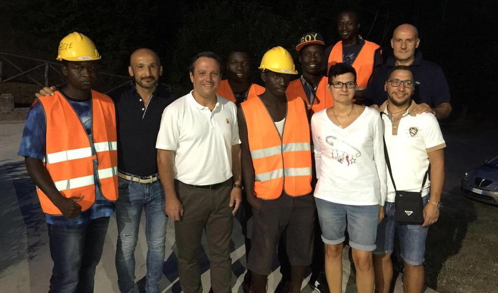 Migranti, lavori di pubblica utilità 