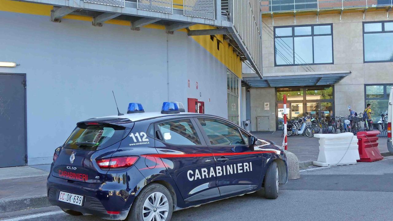 Un intervento dei carabinieri