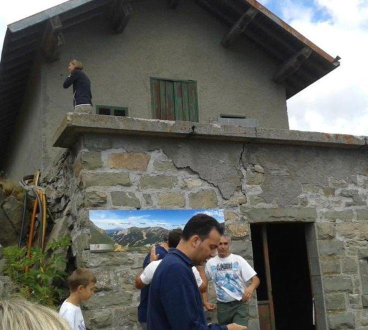 Passo di Annibale, rifugio riaperto al piano terra 