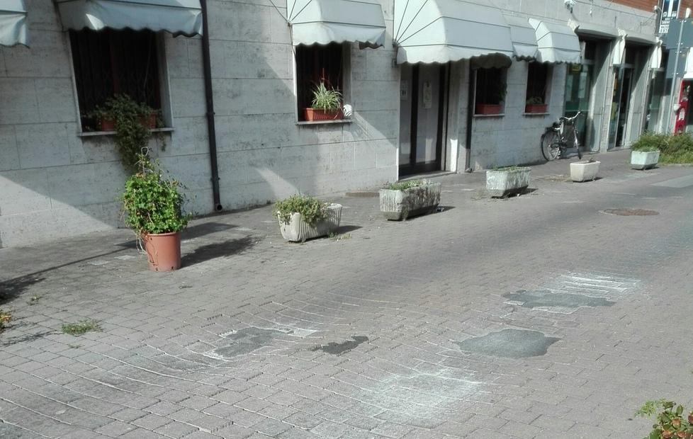 L’attraversamento pedonale attende una sistemazione
