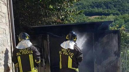 In fiamme la casetta vicina al Boco Loco
