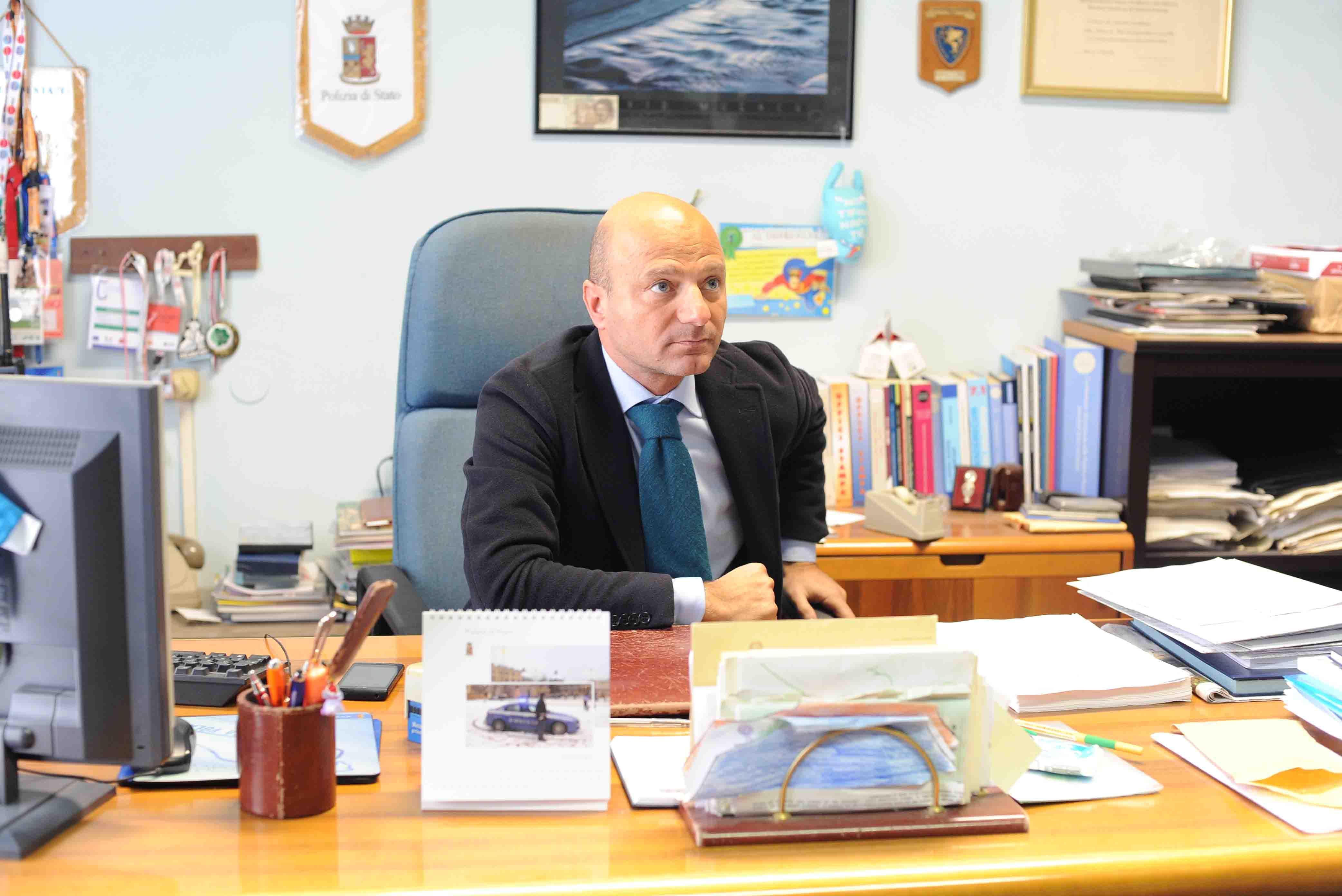 Il vicequestore Luigi Larotonda