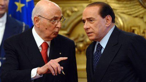 Napolitano fa i complimenti al governatore