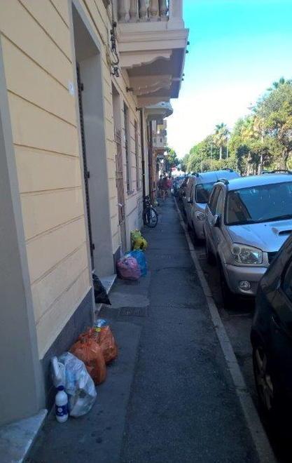 Porta a porta: ritardi nel ritiro in centro