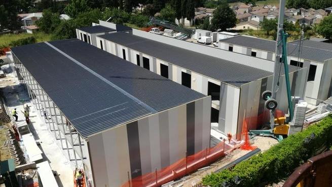 Moduli centesi ad Amatrice Così si continua a ricostruire