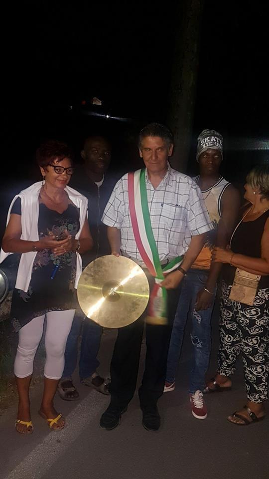 Il sindaco Puglia sul luogo del previsto abbattimento