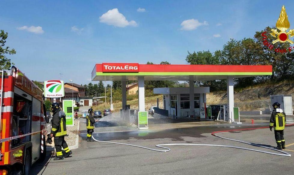 Villa Minozzo, fuga di gpl al distributore