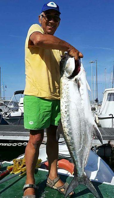 Pesca da record: Cerrai tira su una leccia da 16 chili 