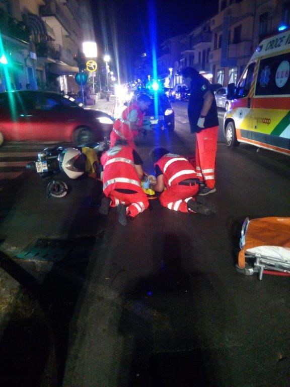 I soccorsi dopo l'incidente