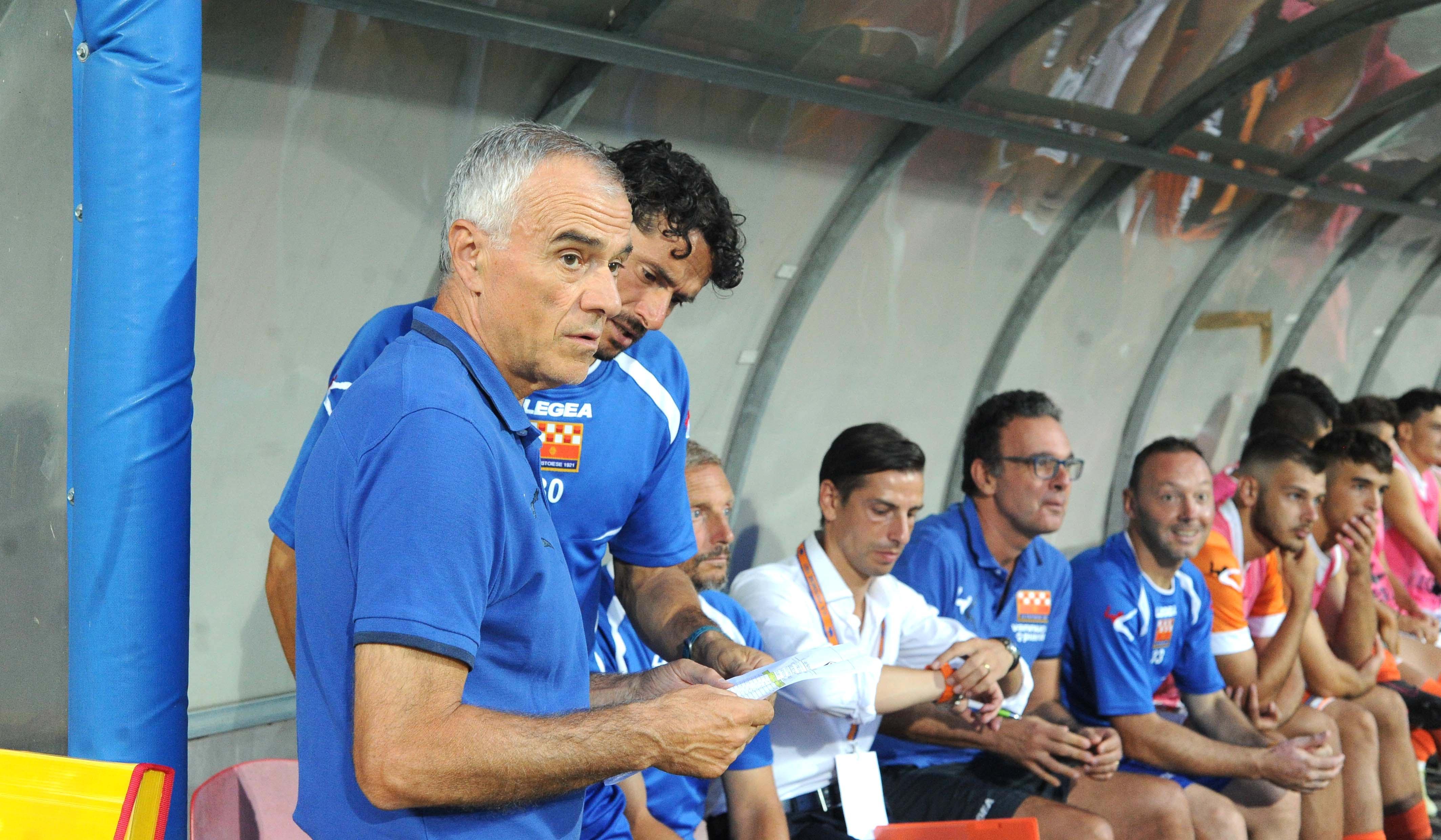 Mister Indiani nell'amichevole contro la Fiorentina (foto Gori)