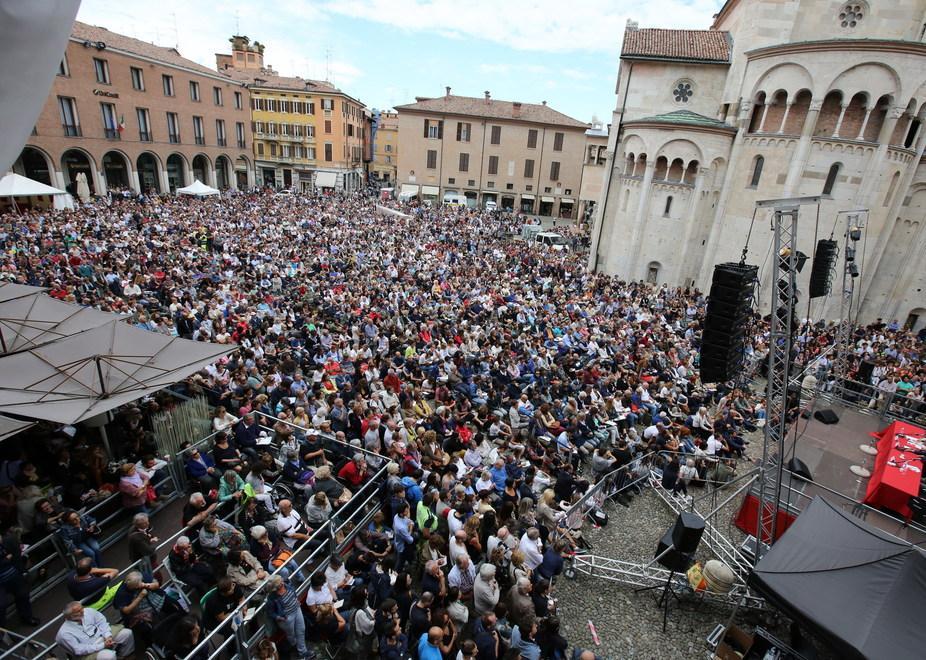 Modena, al Festival filosofia maxi aree pedonali senza piazze chiuse 