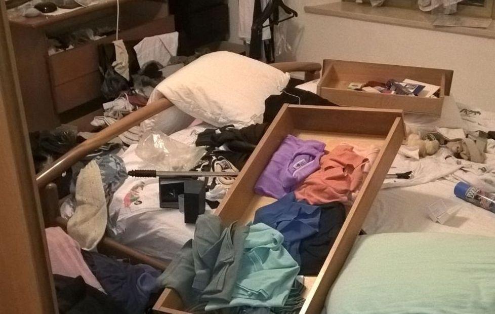 Reggio Emilia, casa devastata dai ladri 