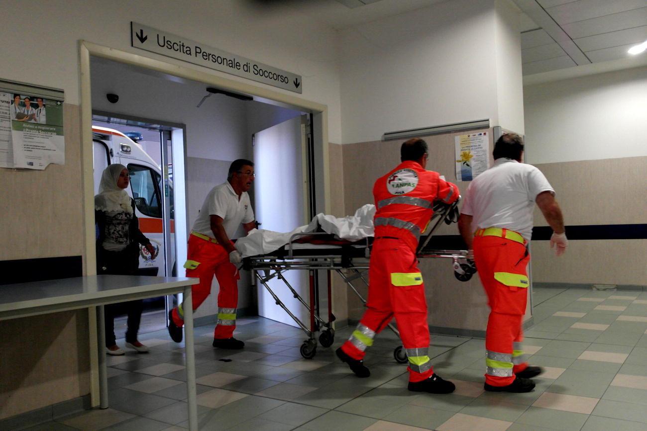 Il pronto soccorso dell'ospedale di Cisanello (foto d'archivio)