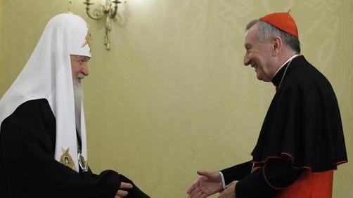 Parolin, Papa e Kirill, cammino continua