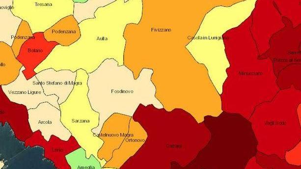 Mappe del pericolo, il 30% degli apuani a rischio alluvioni