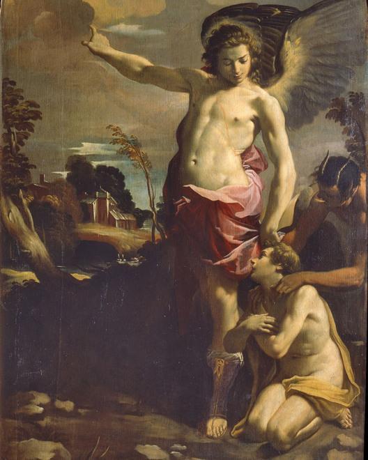 Nudo e sensuale: l’angelo di Bononi simbolo della bellezza sovrumana 