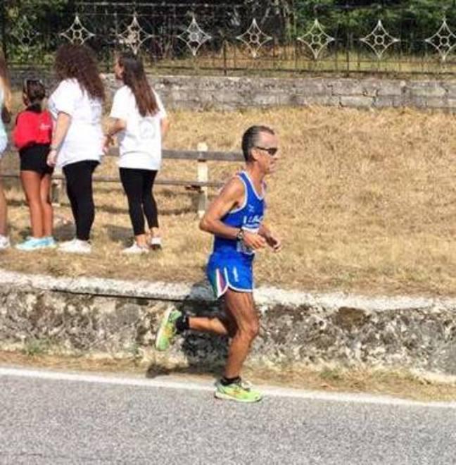 Felici (La Galla) alla Corsa della Rinascita ad Amatrice