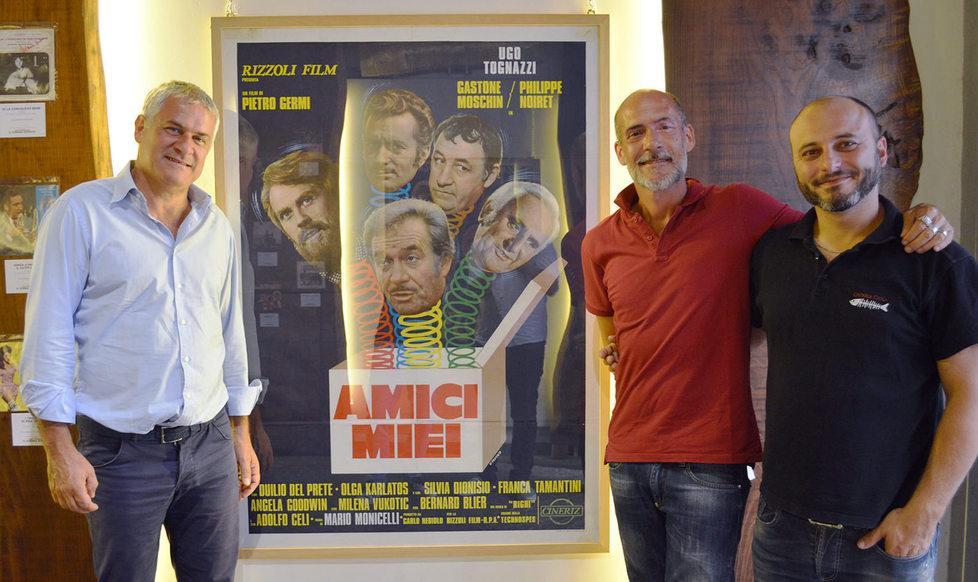  Tognazzi alla mostra dedicata al padre