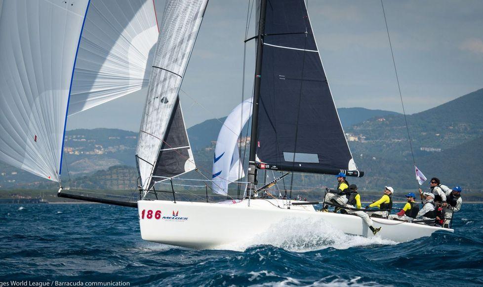 Mondiale Melges, grandi nomi a Cala Galera