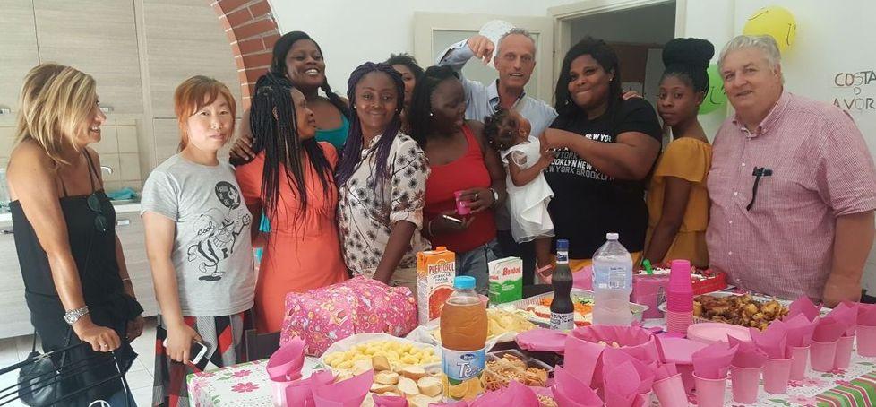  Purity spegne la prima candelina nel centro di accoglienza dov’è nata