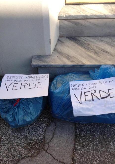 Odissea nel ritiro del rifiuto verde: che Sea lascia in strada 