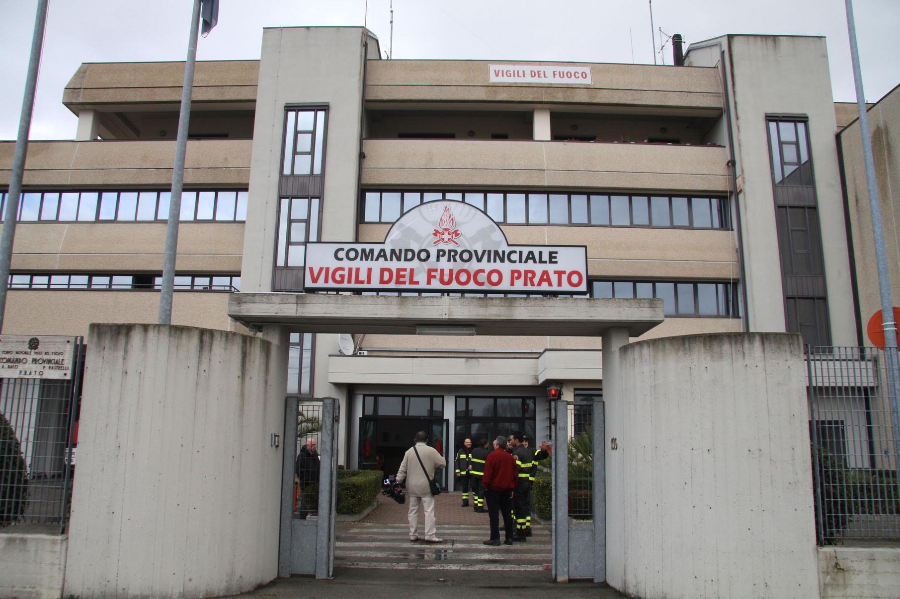 La caserma dei vigili del fuoco in via Paronese
