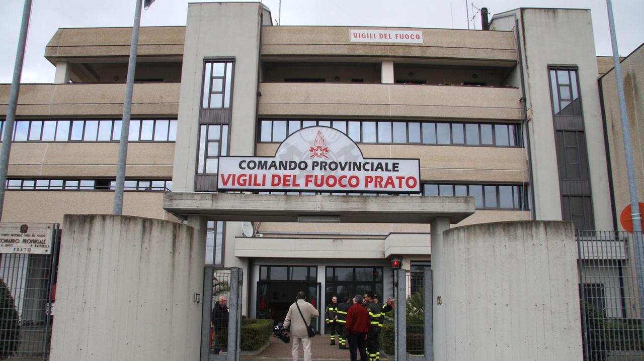 La caserma dei vigili del fuoco in via Paronese