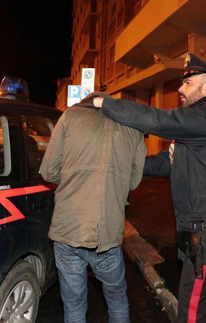 Un arresto (foto d'archivio)