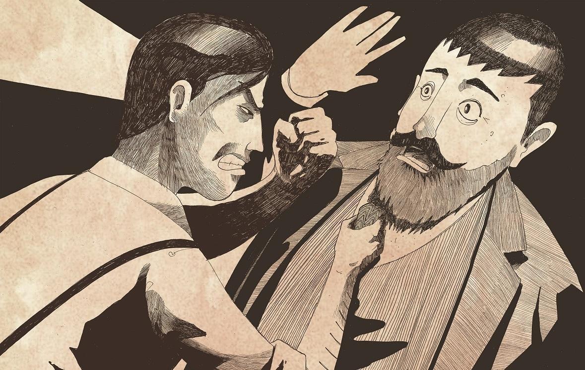 Sebastiano Satta e Francesco Ciusa a fumetti 