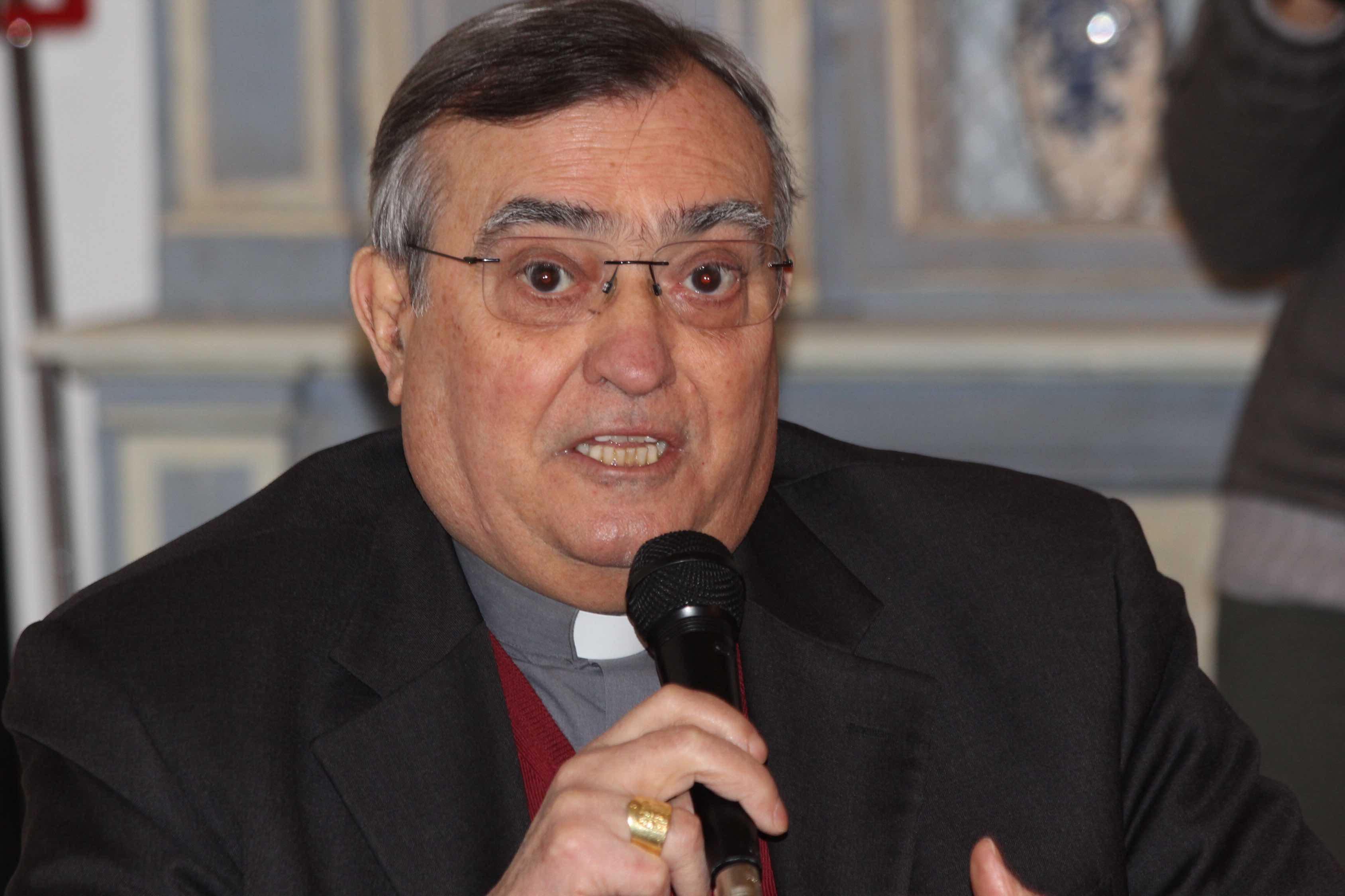 Il vescovo di Prato, Franco Agostinelli