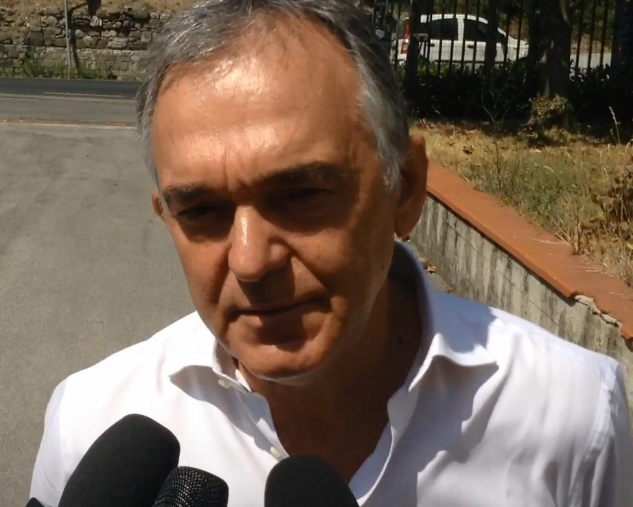 Il presidente della Regione Toscana Enrico Rossi