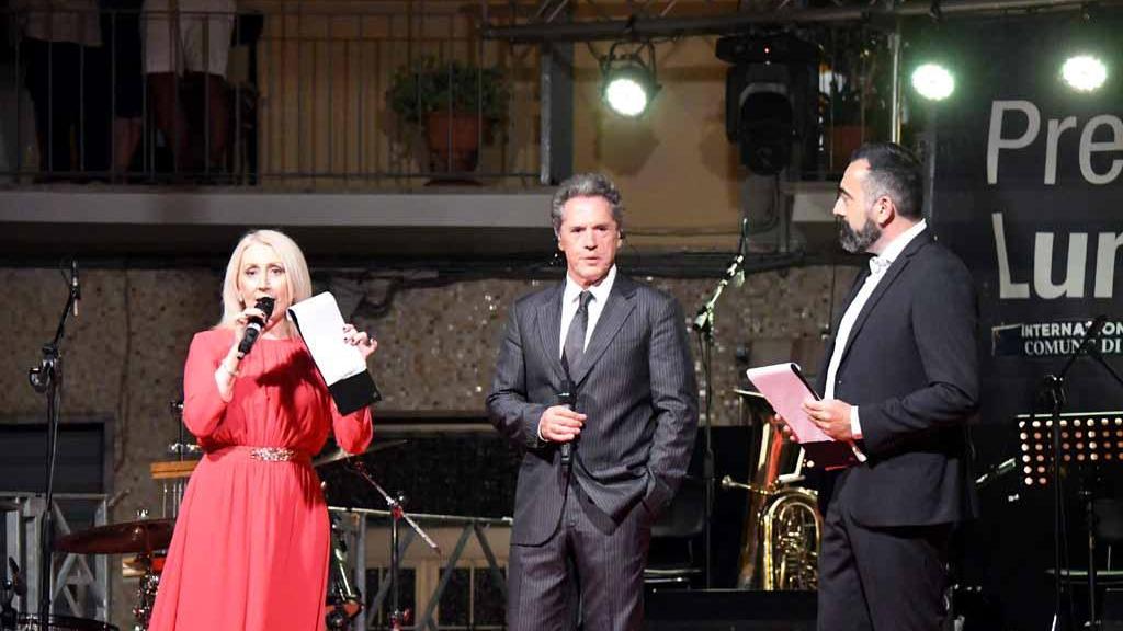 Gazebo sul palco del Lunezia ad Aulla