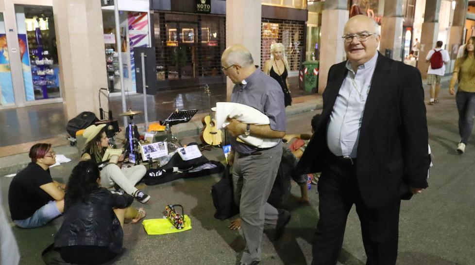 Ibo, solidarietà al Buskers festival 