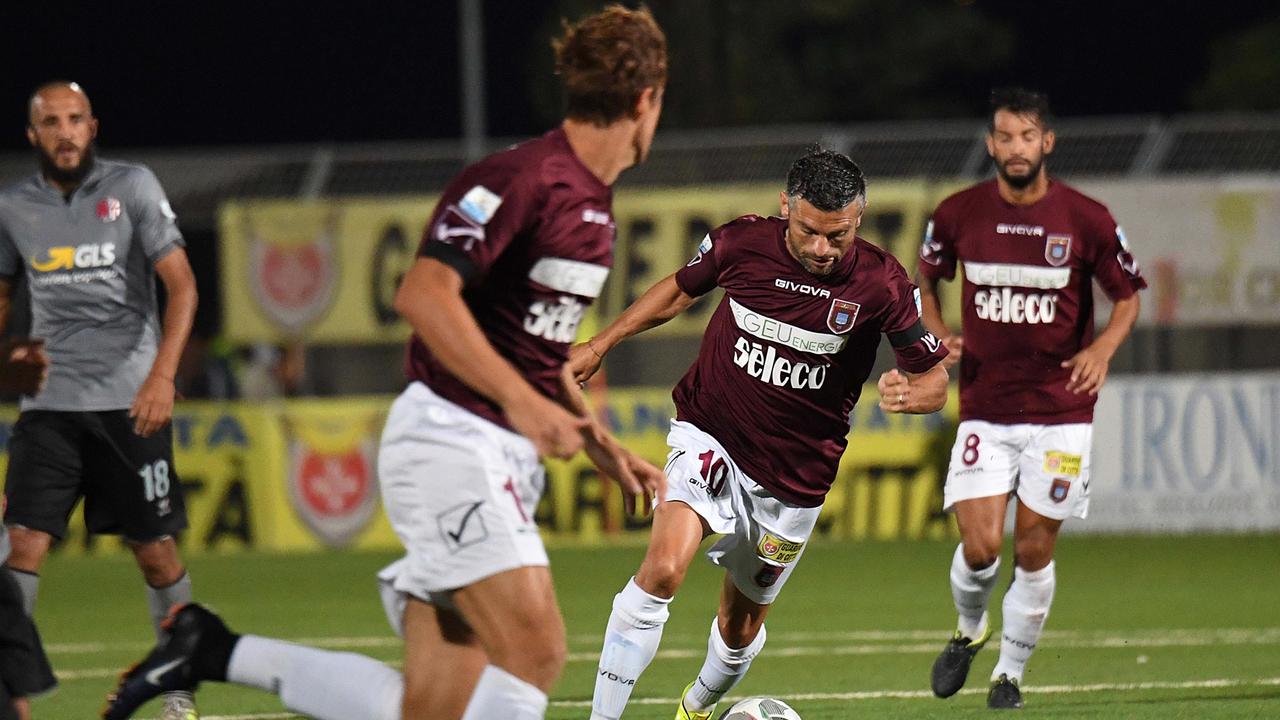 Un momento della partita allo stadio Mannucci